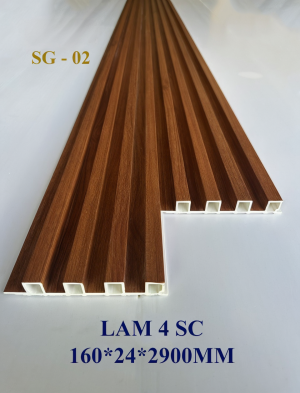 Tấm Ốp Lam 4 Sóng SGS Màng film cao cấp 4SC – SG02