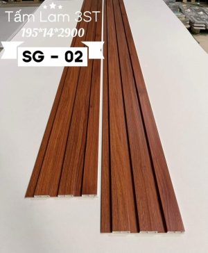 Tấm Ốp Lam 3 Sóng SGS Màng film cao cấp 3ST – SG02