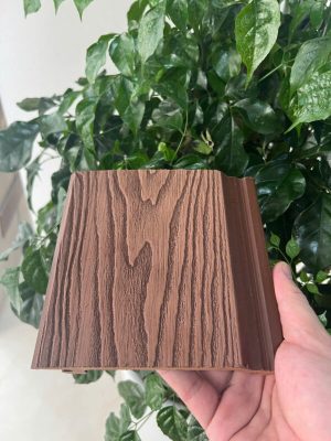 Tấm Ốp Ngoài Trời Cao Cấp Lam NT 1 Sóng Light Coffe Vân 3D