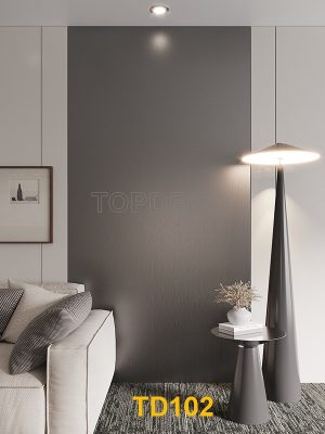 TD102 - Tấm ốp than tre vân kim loại