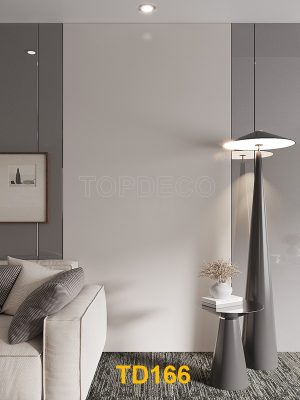 TD166 - Tấm ốp than tre đơn sắc