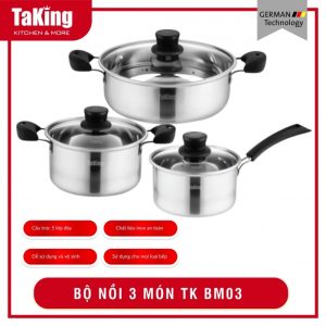 Bộ nồi chảo Inox
