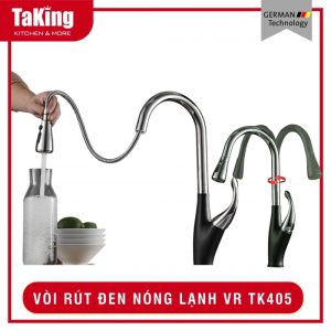 VÒI RÚT ĐEN NÓNG LẠNH VR TK405 TAKING