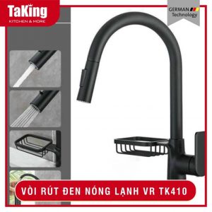 VÒI RÚT ĐEN NÓNG LẠNH VR-TK410 TAKING