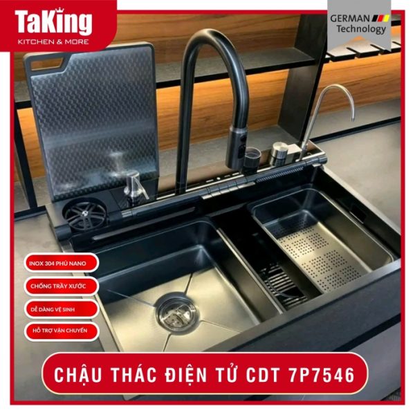 CHẬU THÁC ĐIỆN TỬ CDT NANO 7P7546 TAKING