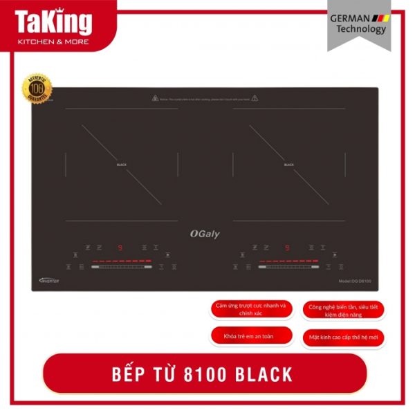 BẾP ĐIỆN TỪ OGALY OG-D8100 BLACK