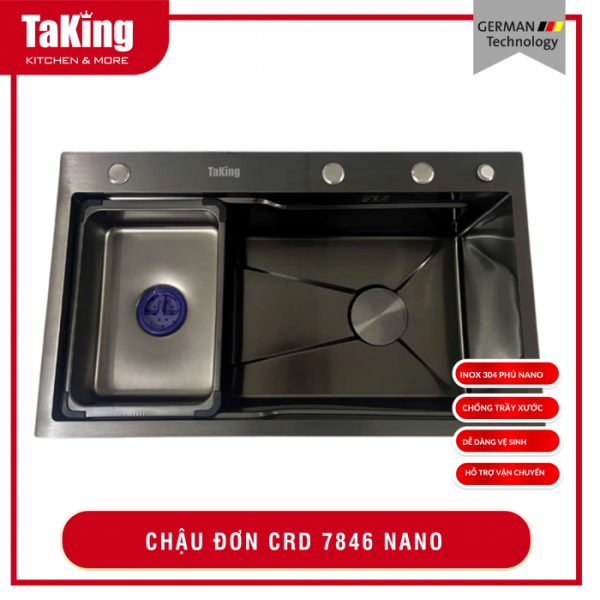 CHẬU RỬA ĐƠN CRD 7846 NANO TAKING