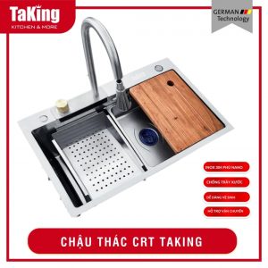 CHẬU THÁC CRT INOX 7846 TAKING
