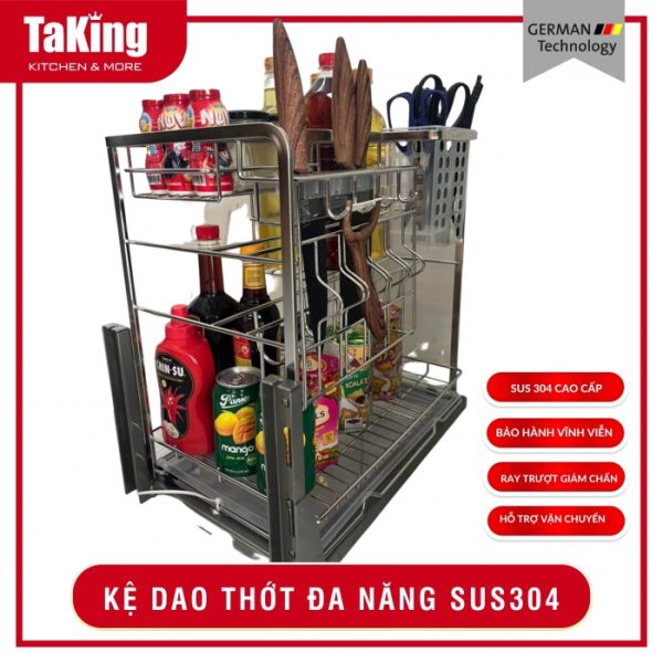 KỆ DAO THỚT ĐA NĂNG DT400 TAKING