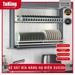 KỆ BÁT ĐĨA NÂNG HẠ ĐIỆN ENH800TK TAKING