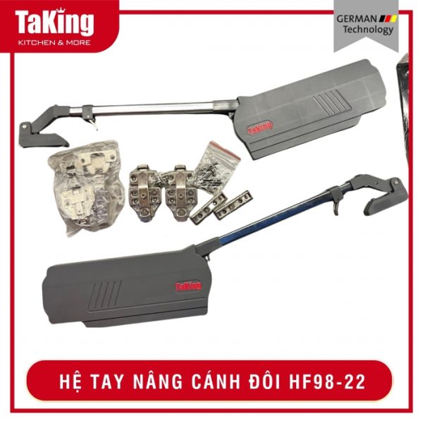 HỆ TAY NÂNG CÁNH ĐÔI CÓ ĐIỀU CHỈNH LỰC HF98-22 TAKING