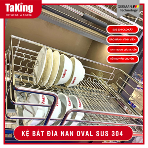 KỆ BÁT ĐĨA NAN OVAL OGB700VIP TAKING