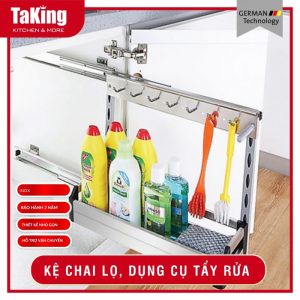 KỆ CHAI LỌ, DỤNG CỤ TẨY RỬA TKCL25 TAKING