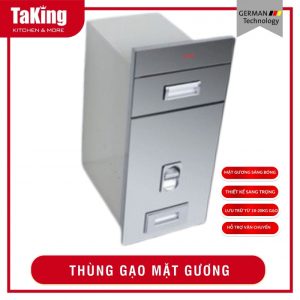 THÙNG ĐỰNG GẠO MẶT GƯƠNG TKR20 SLIVER TAKING