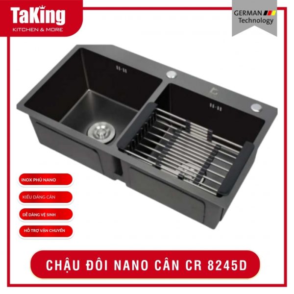 CHẬU ĐÔI NANO CÂN CR 8245D NANO TAKING