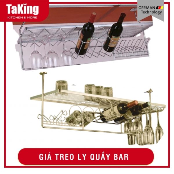 GIÁ TREO LY QUẦY BAR TK-GL001 TAKING